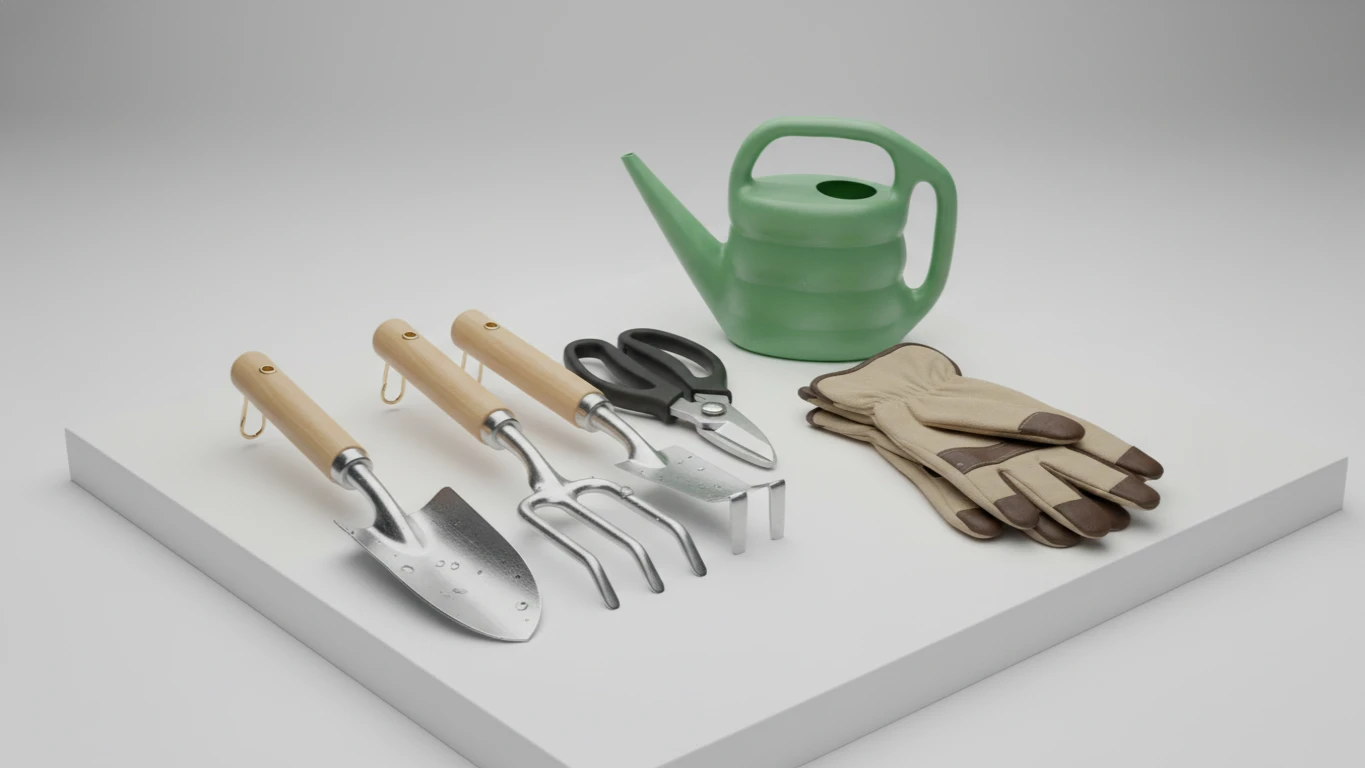 Kit de Ferramentas de Jardinagem Leves