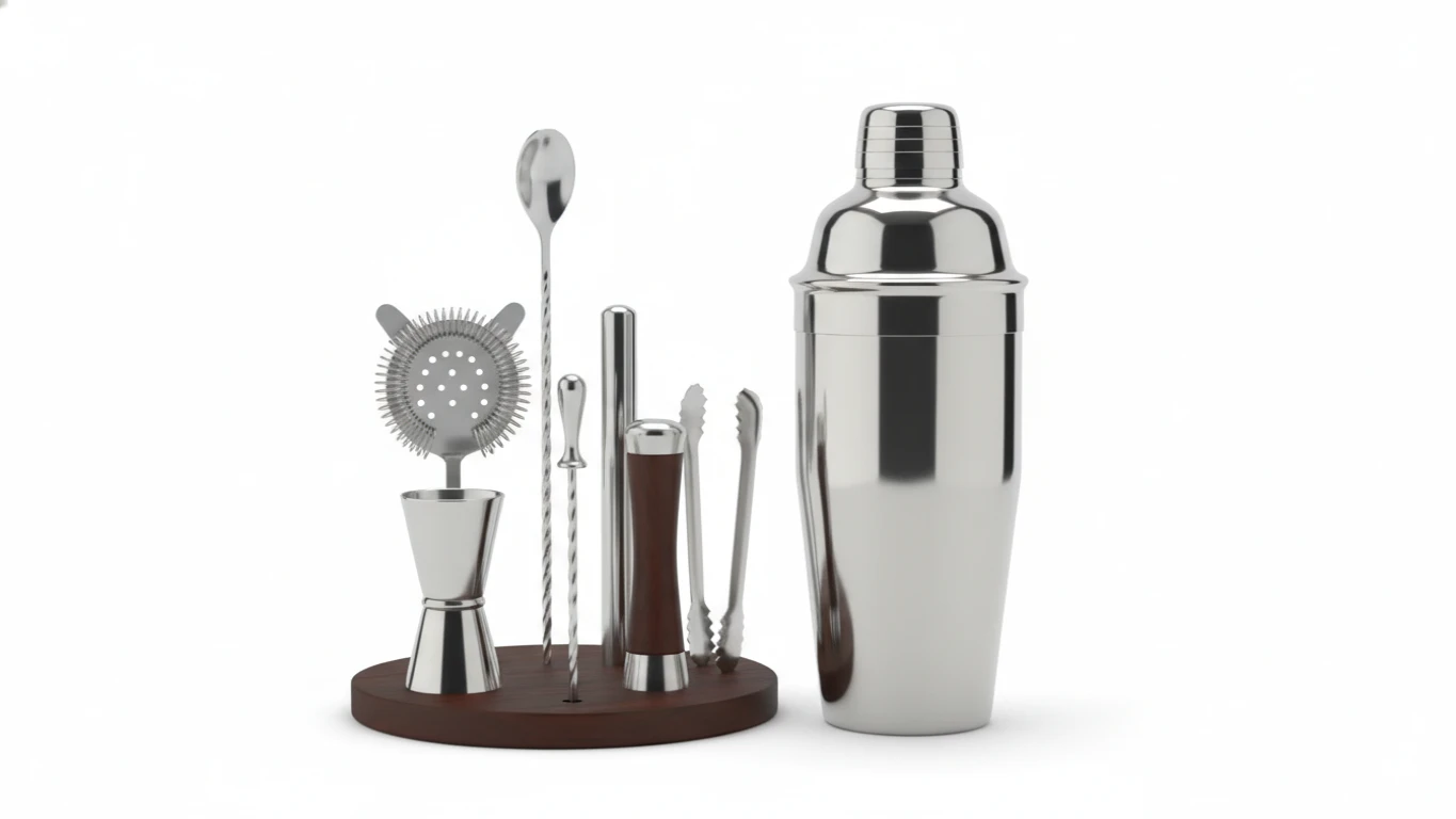 Kit de Ferramentas para Coquetéis e Shaker