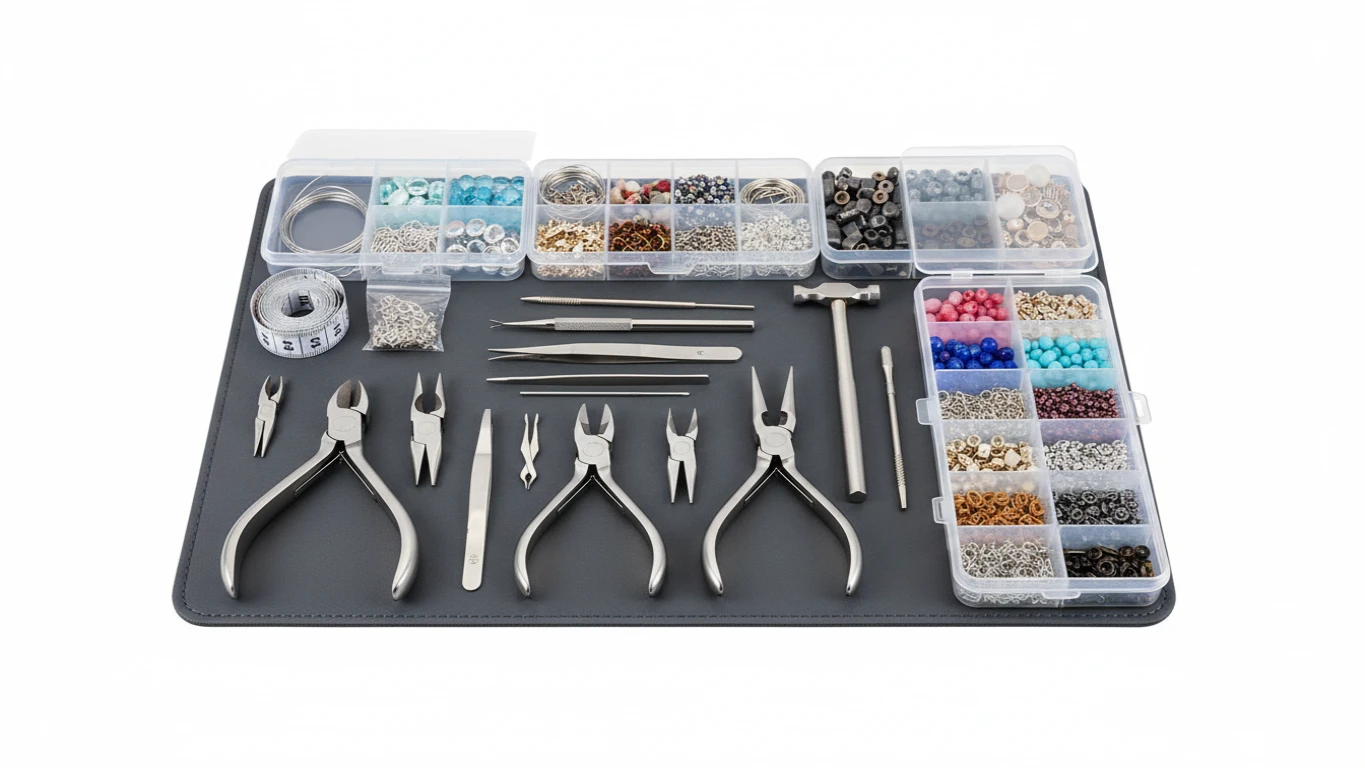 Kit de Ferramentas para Criação de Bijuterias