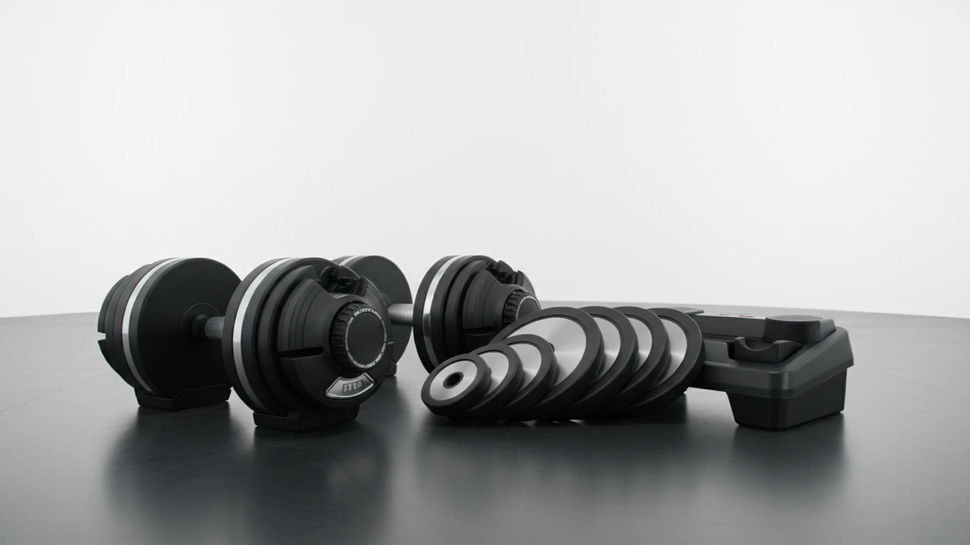 Kit de Halteres Ajustáveis para Treino em Casa