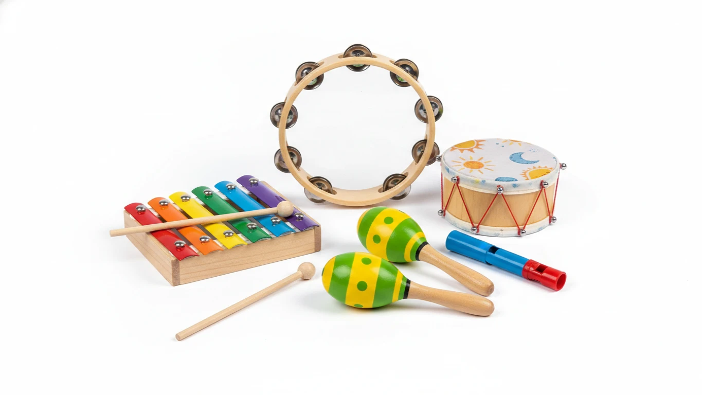 Kit de Instrumentos Musicais Lúdicos