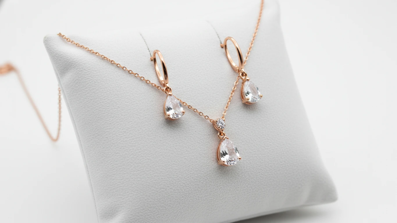 Kit de Joias Delicadas (Colar e Brincos)