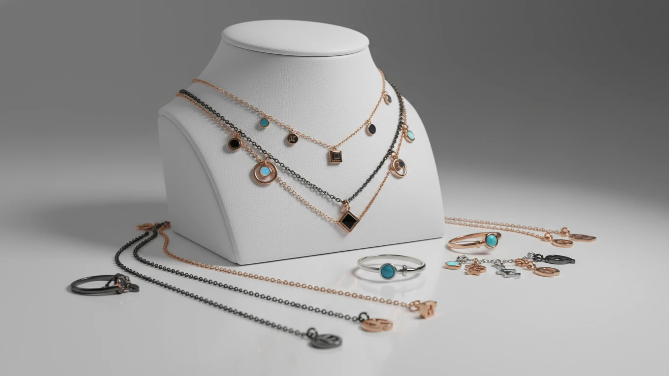 Kit de Joias Minimalistas Personalizáveis