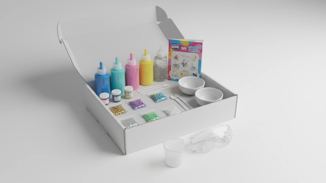 Kit de Laboratório de Slime DIY