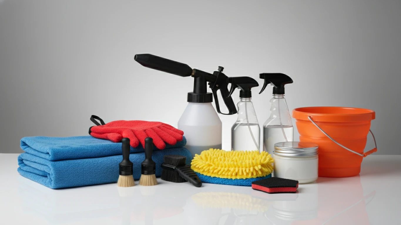 Kit de Limpeza Automotiva Completo
