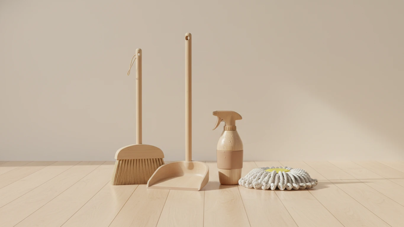 Kit de Limpeza Infantil Montessori