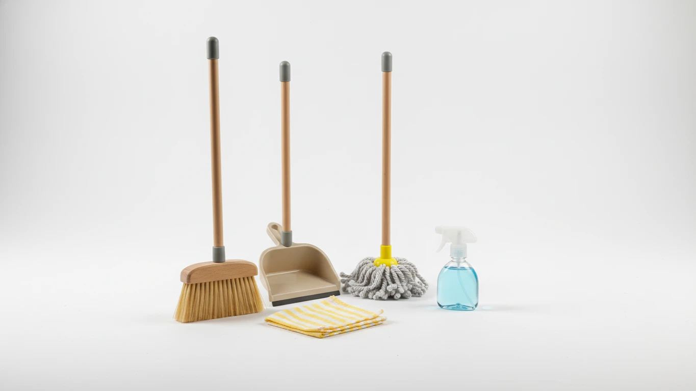 Kit de Limpeza Infantil Realista