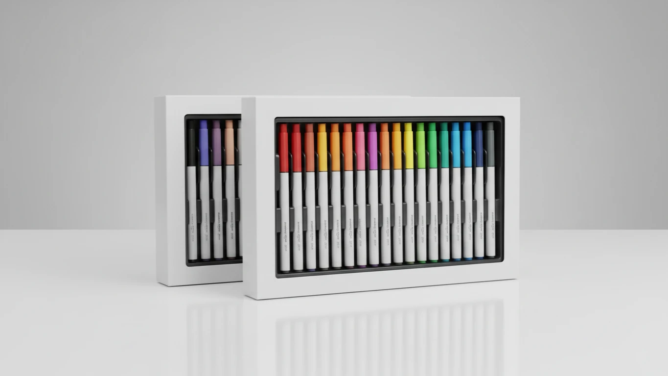 Kit de Marcadores Artísticos