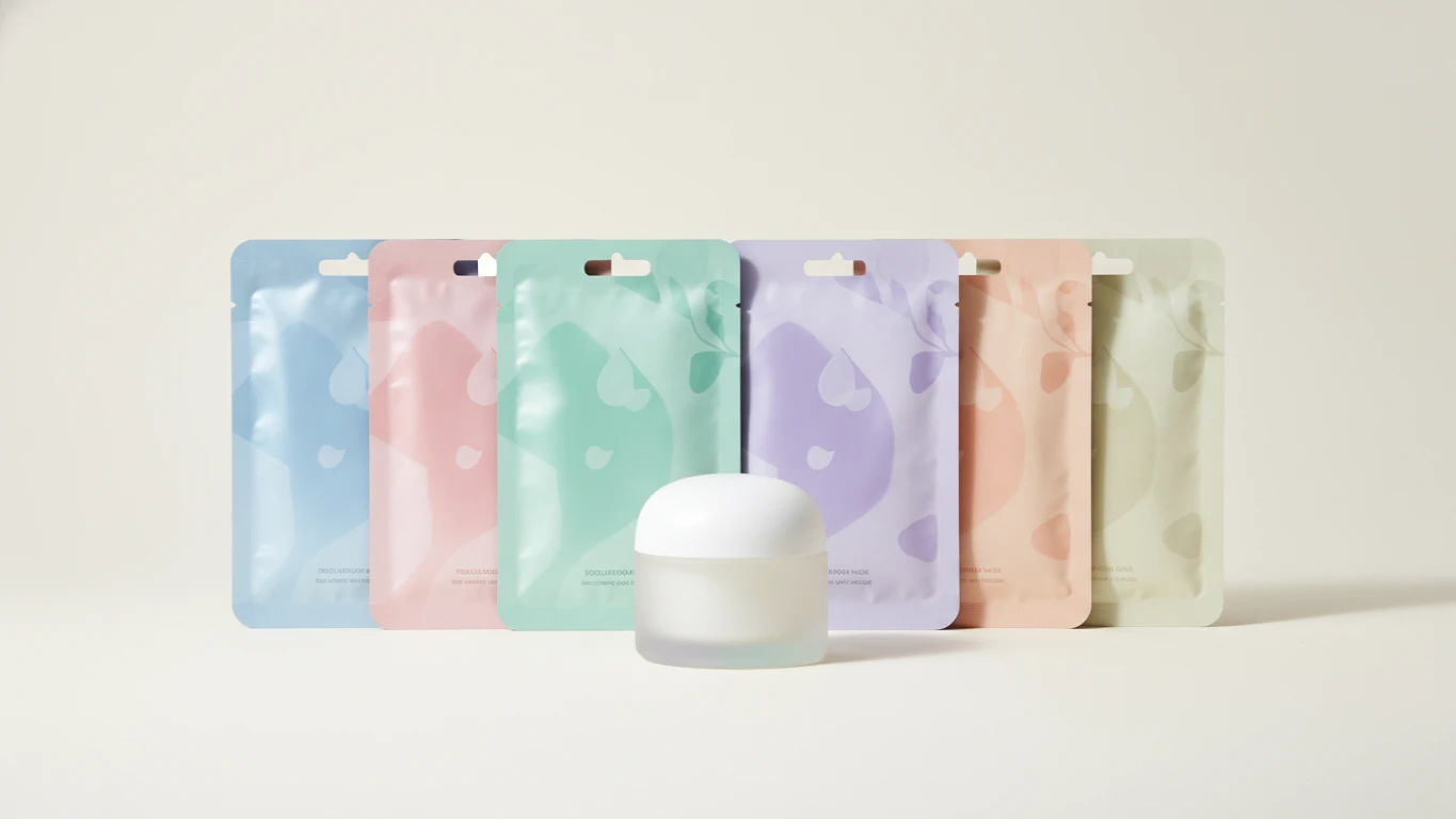 Kit de Máscaras Faciais Coreanas para Autocuidado