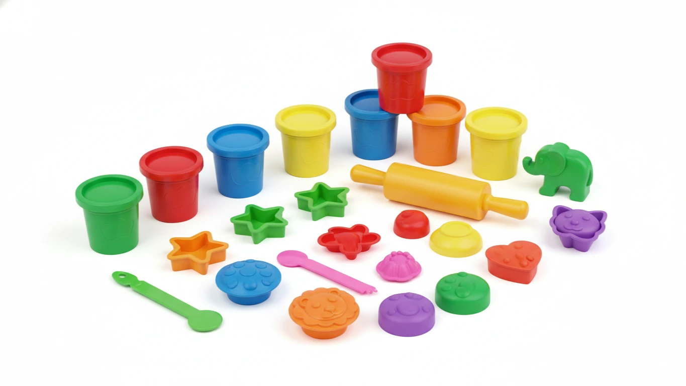 Kit de Massinha de Modelar Criativa