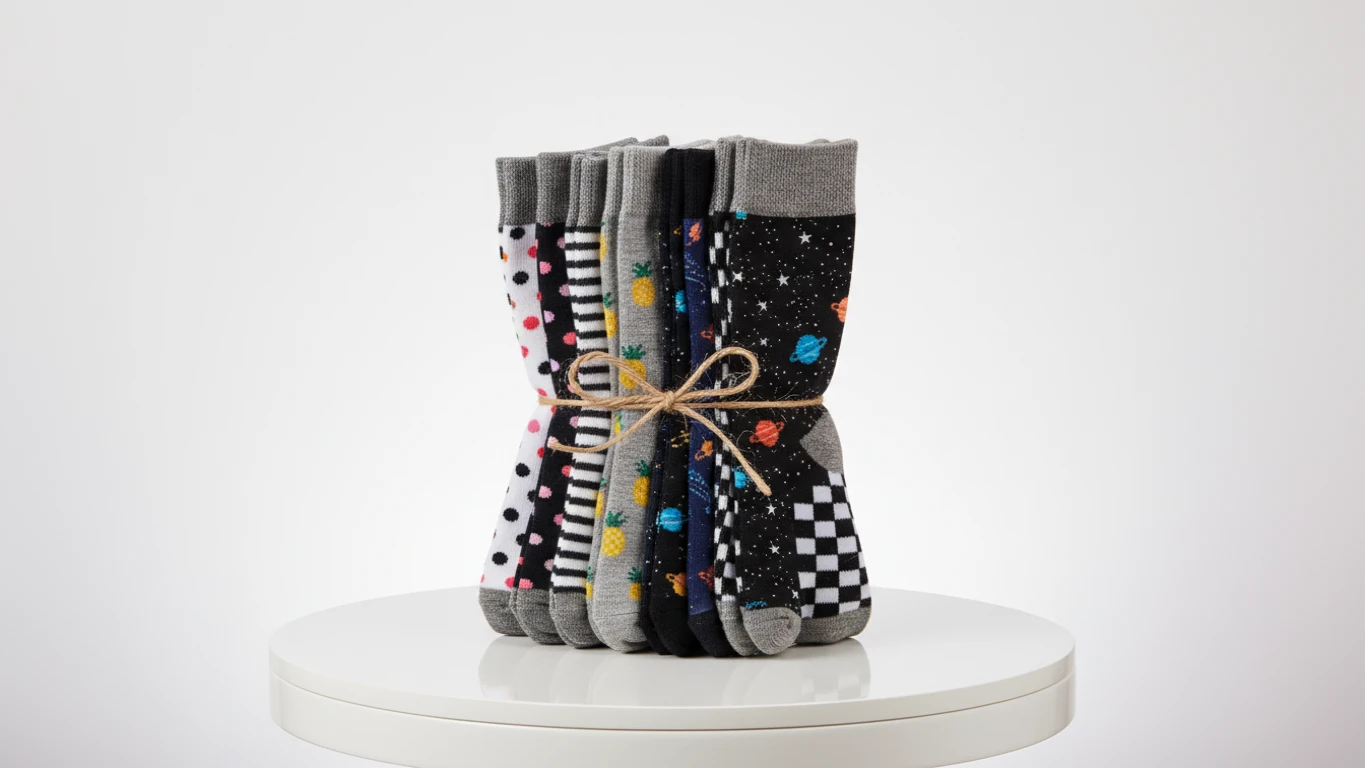 Kit de Meias Divertidas e de Qualidade