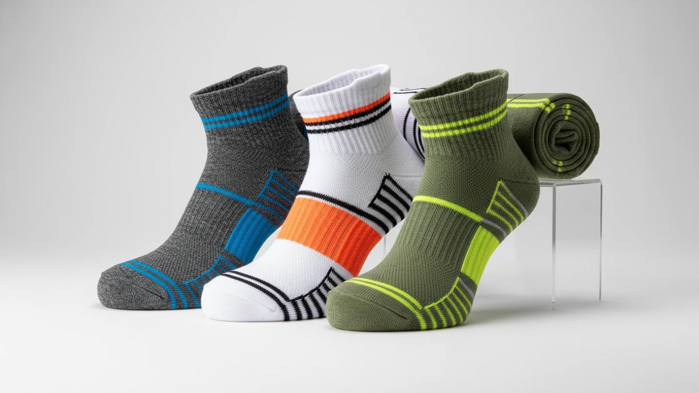 Kit de Meias Esportivas de Alta Performance