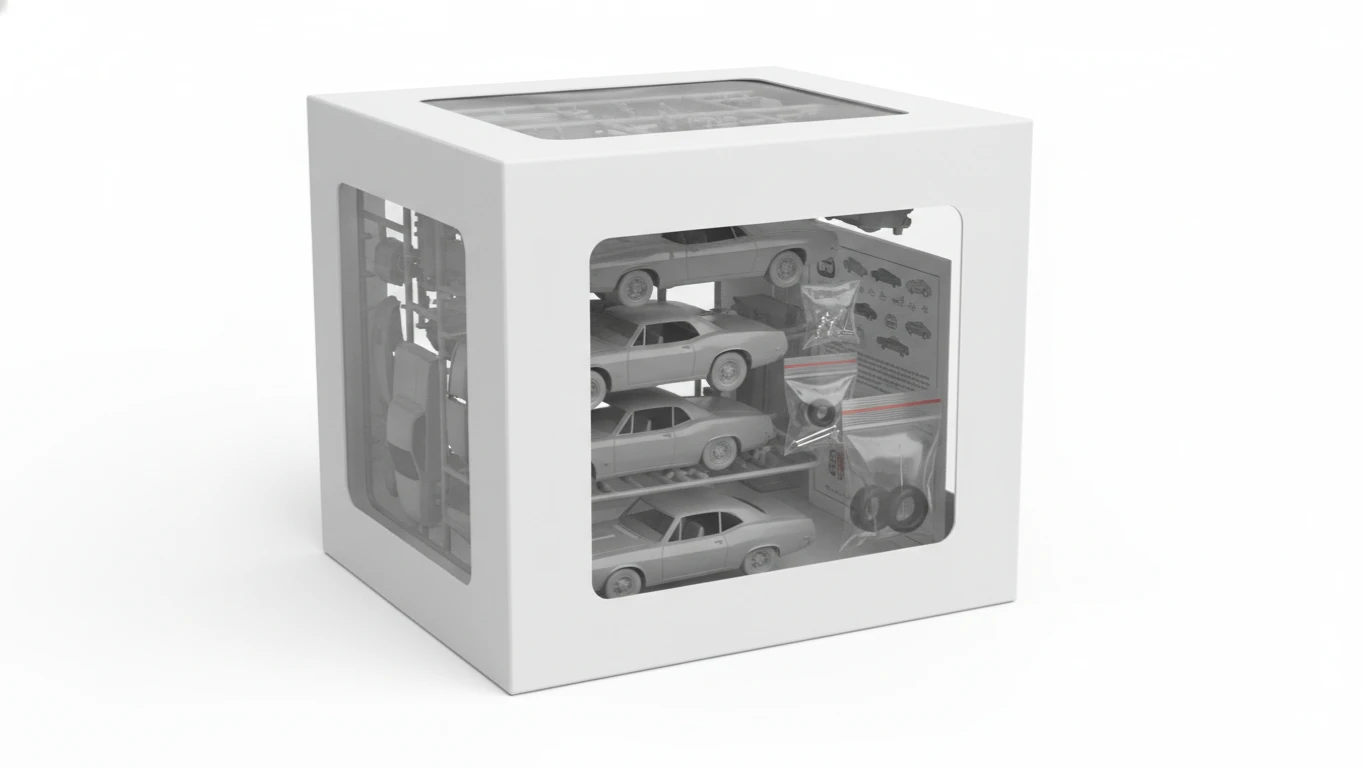Kit de Miniatura de Carros Colecionáveis