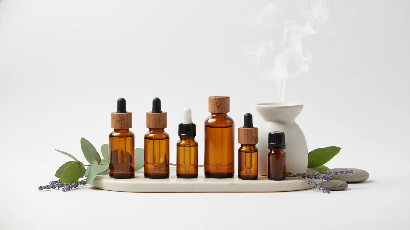 Kit de Óleos Essenciais Puros para Bem-Estar