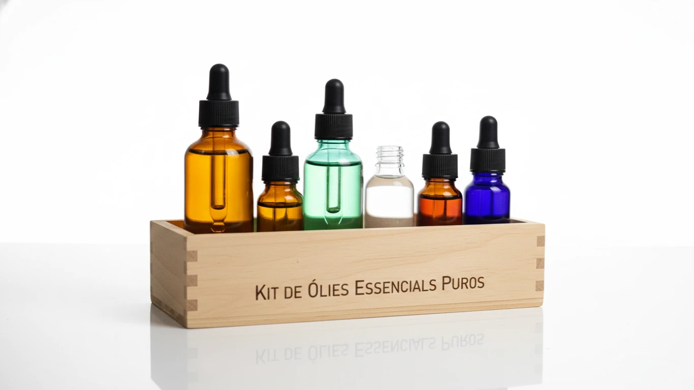 Kit de Óleos Essenciais Puros