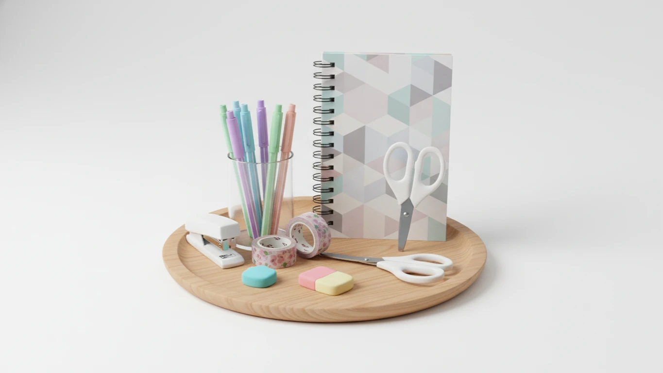 Kit de Papelaria Criativa e Funcional