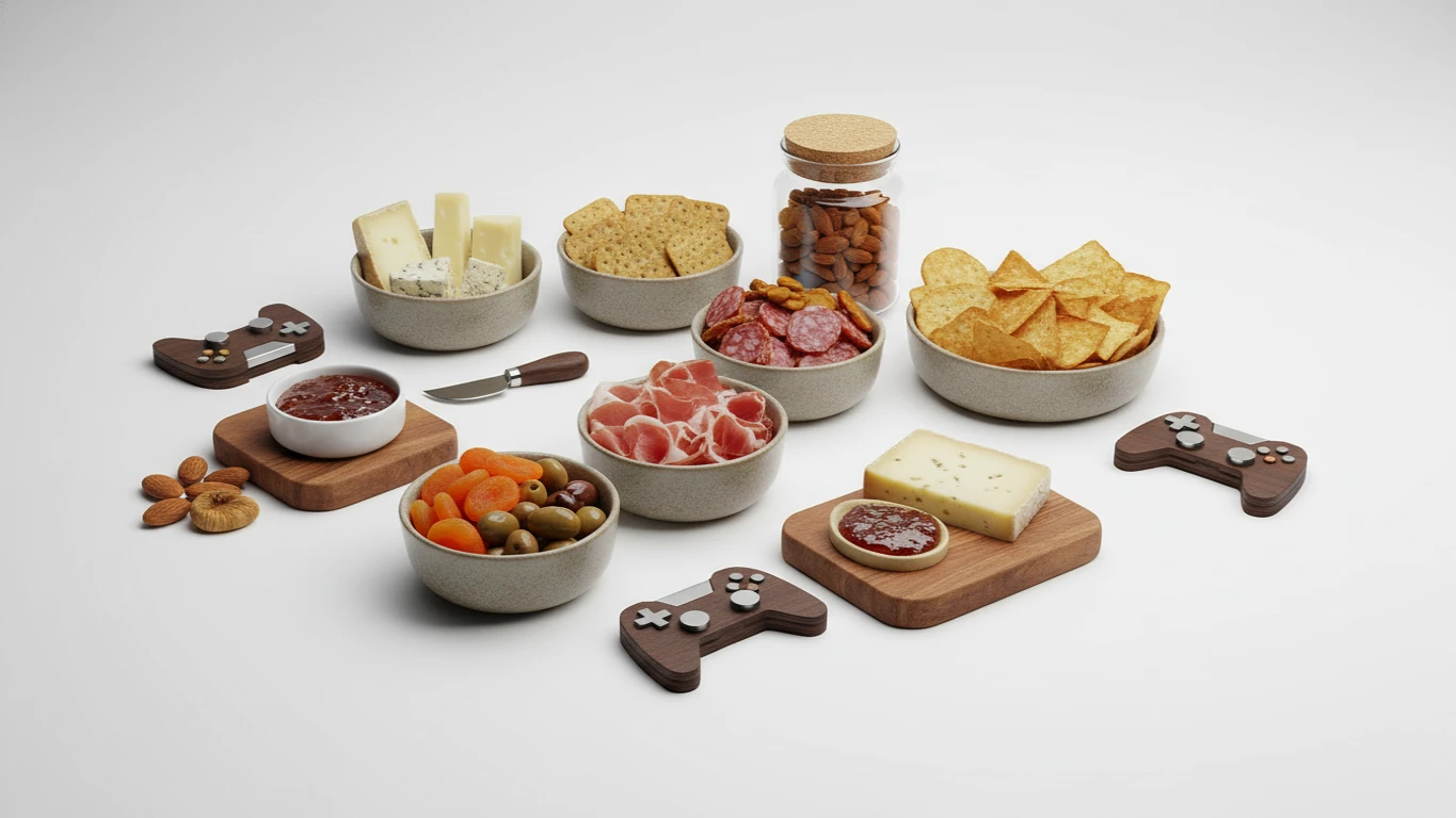 Kit de Petiscos Gourmet para Jogatina