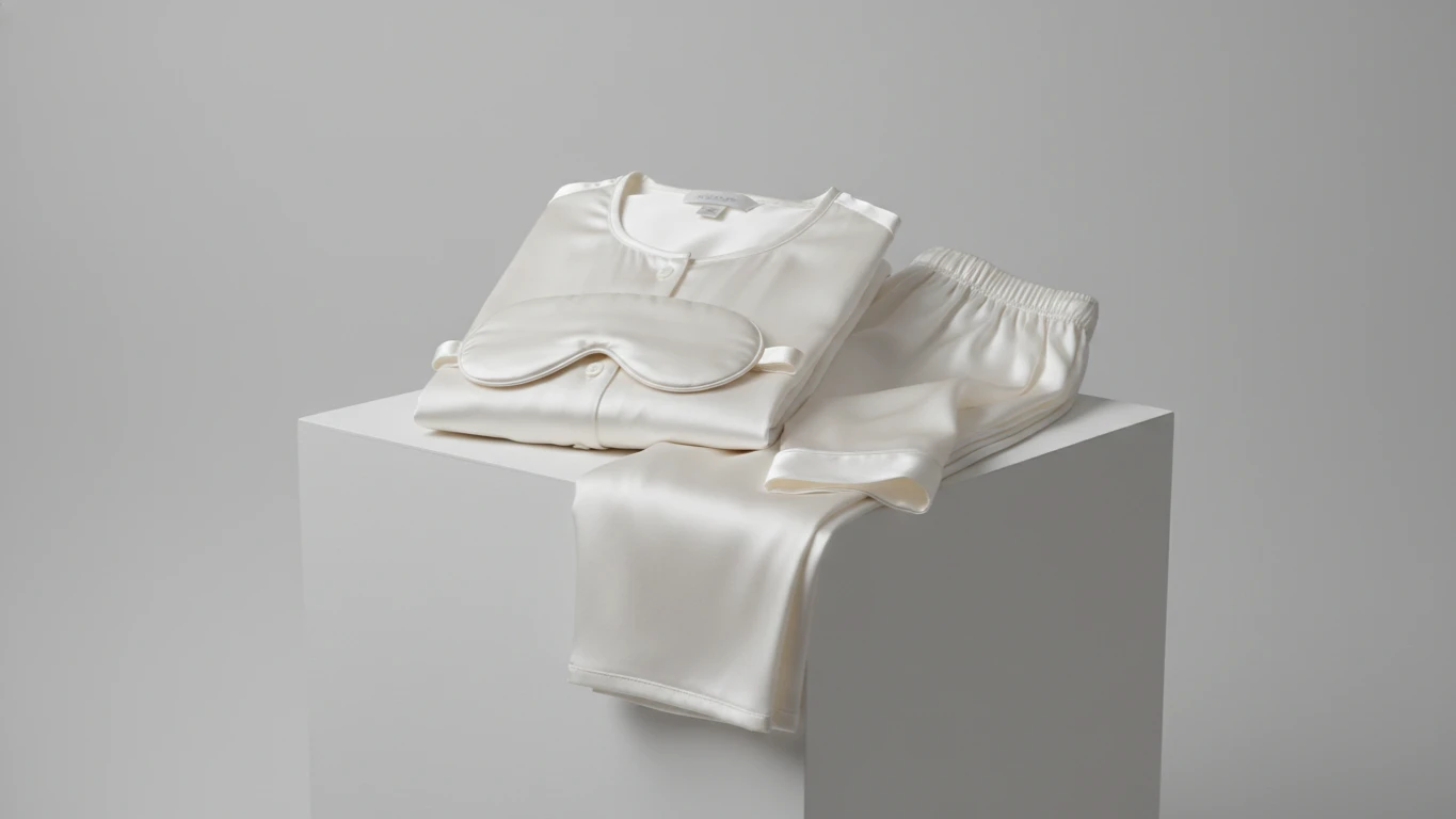 Kit de Pijamas de Seda Confortáveis