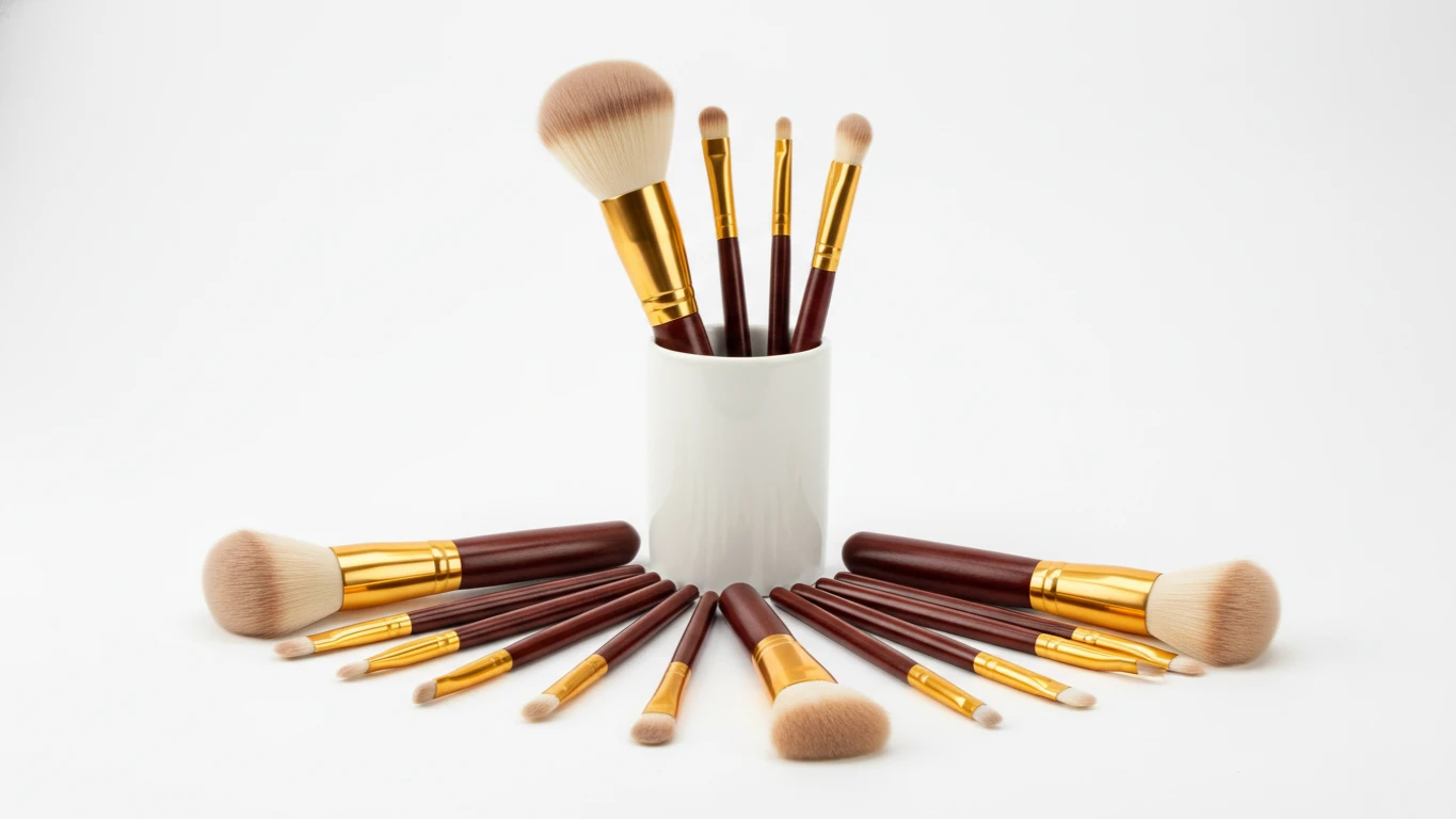 Kit de Pincéis Profissionais de Maquiagem