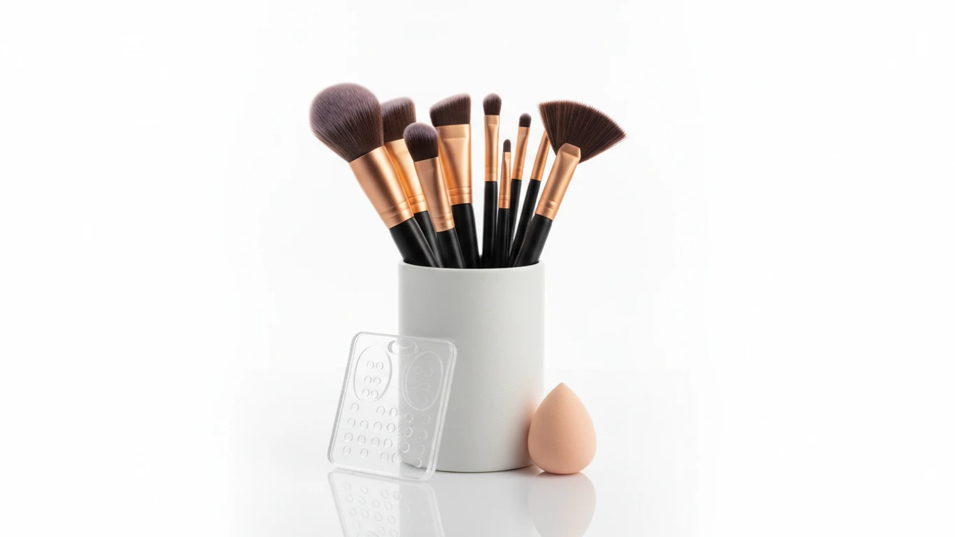 Kit de Pincéis de Maquiagem para Iniciantes