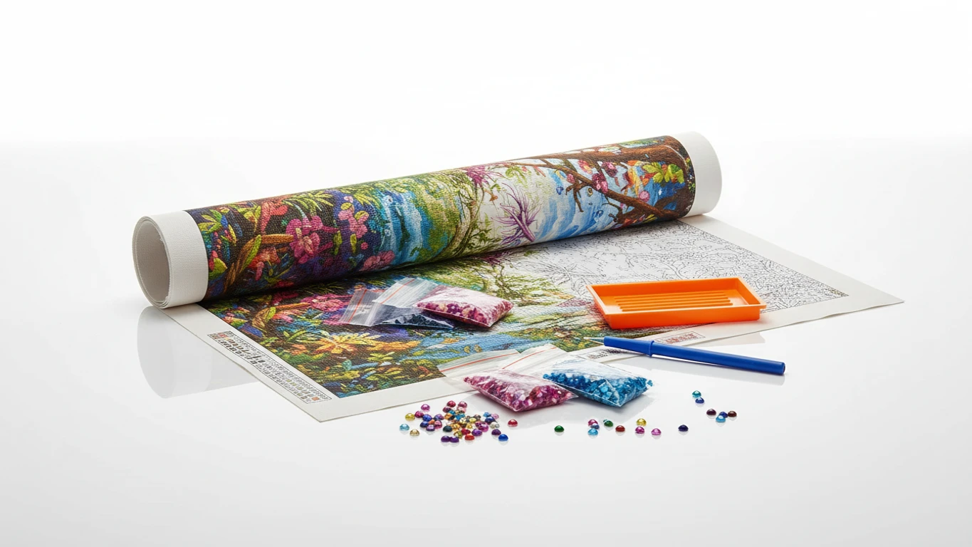 Kit de Pintura com Diamantes