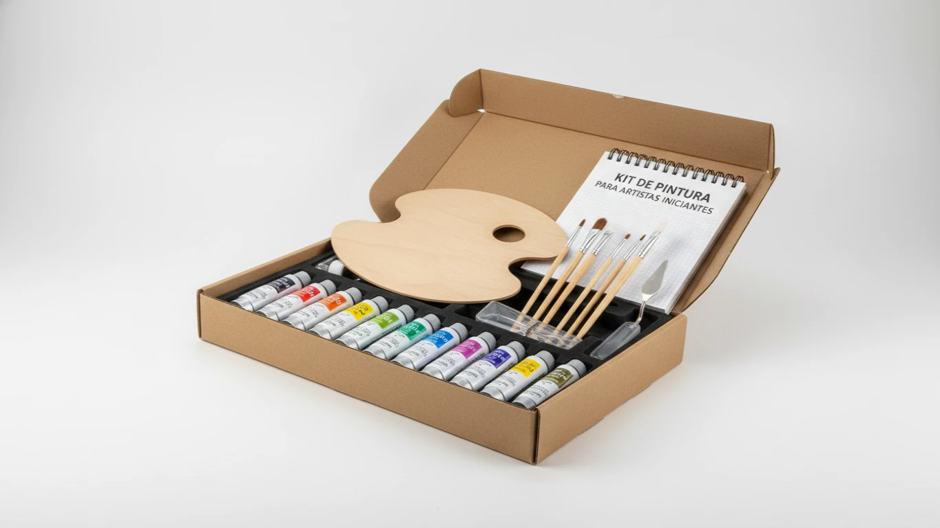 Kit de Pintura para Artistas Iniciantes