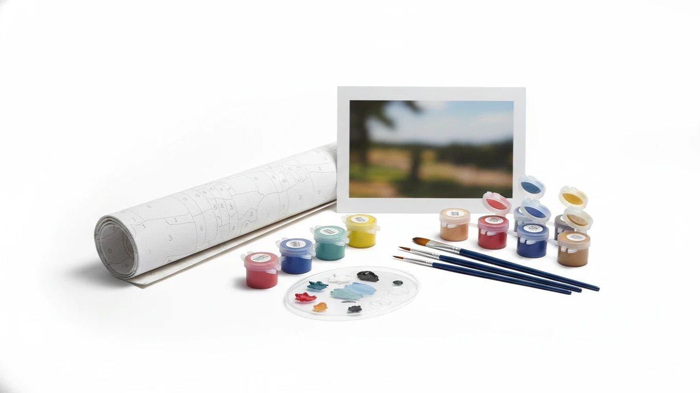 Kit de Pintura por Números Personalizado