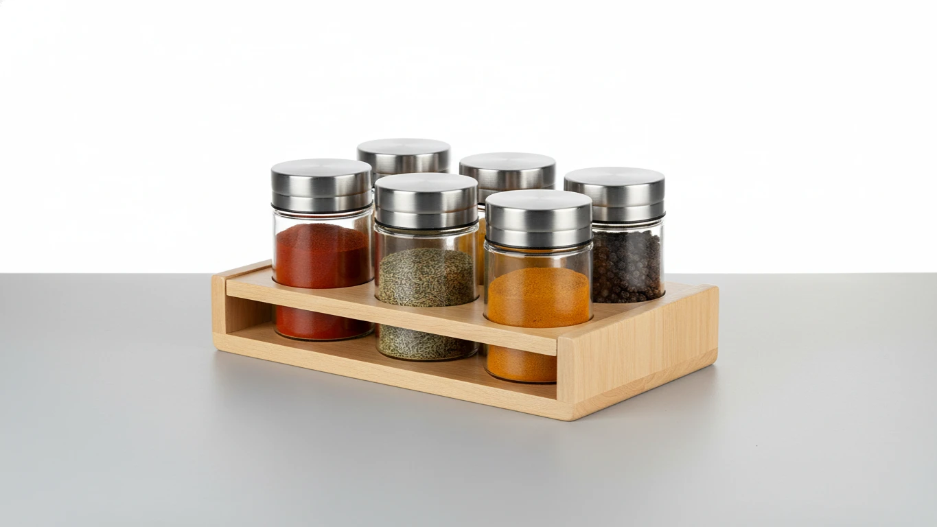 Kit de Potes para Temperos de Bancada