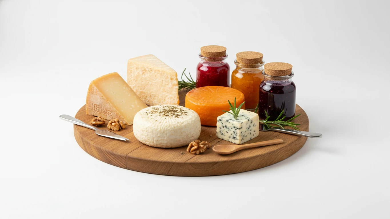 Kit de Queijos Artesanais e Geleias Especiais