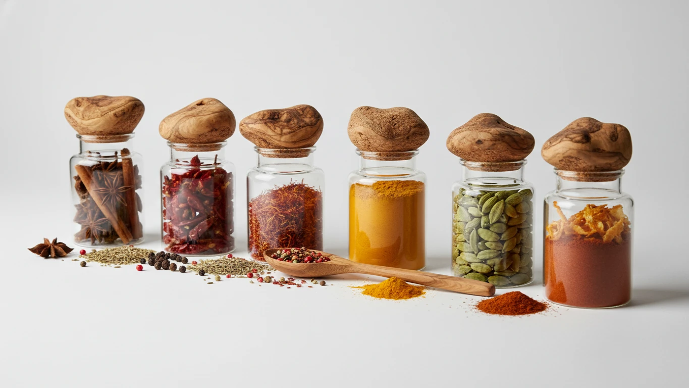 Kit de Temperos Exóticos