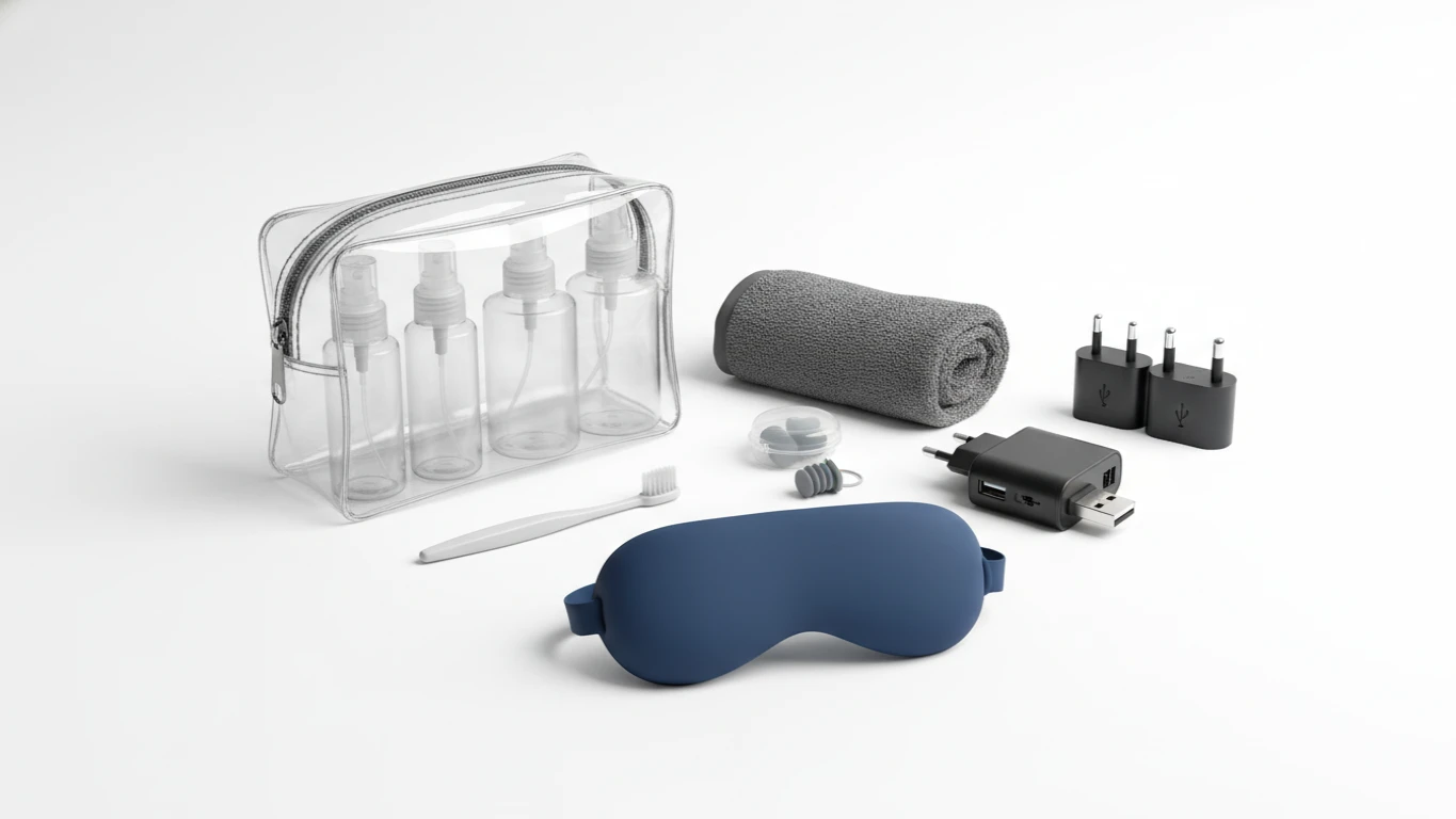 Kit de Viagem Essencial Leve e Prático