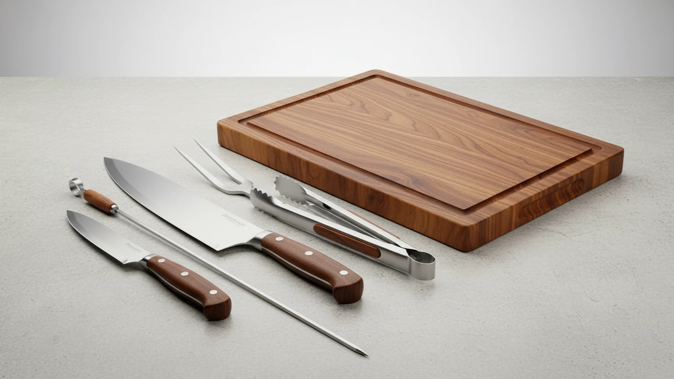 Kit para Churrasco com Utensílios de Qualidade