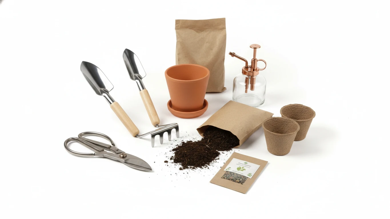 Kit para Jardinagem Urbana Completo