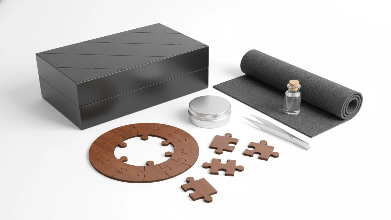 Kit para Jogo de Quebra-Cabeças Premium