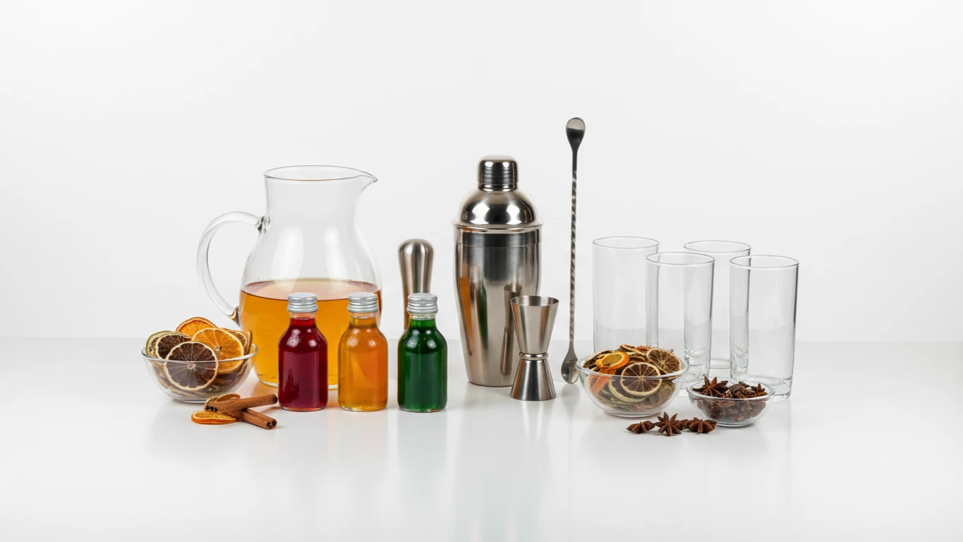 Kit para Preparo de Drinques Não Alcoólicos