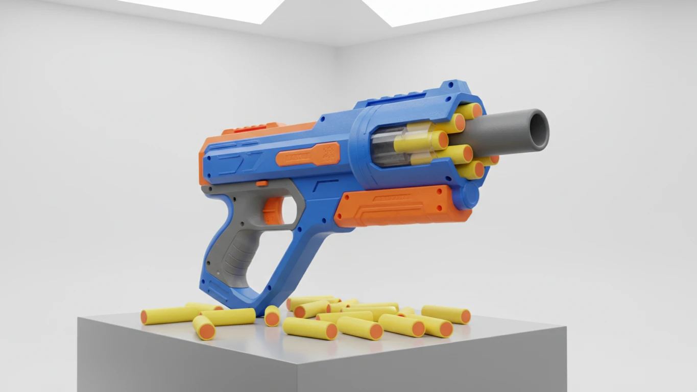 Lançador de Dardos de Espuma