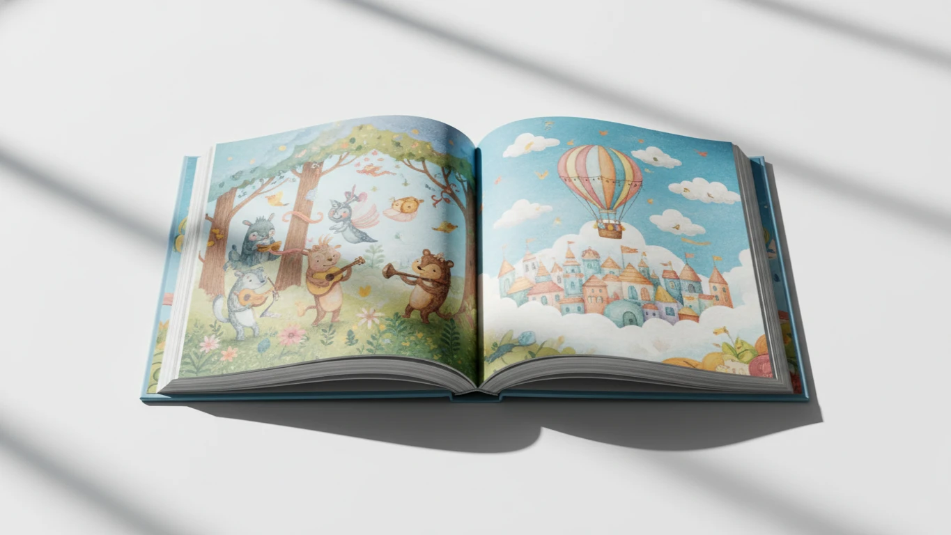 Livro Infantil de Aventura e Fantasia