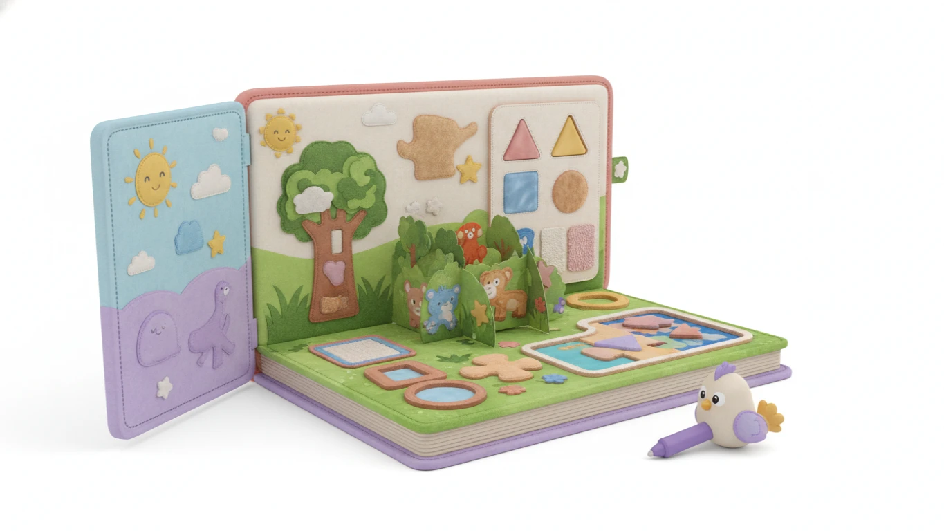 Livro Interativo de Atividades Infantis