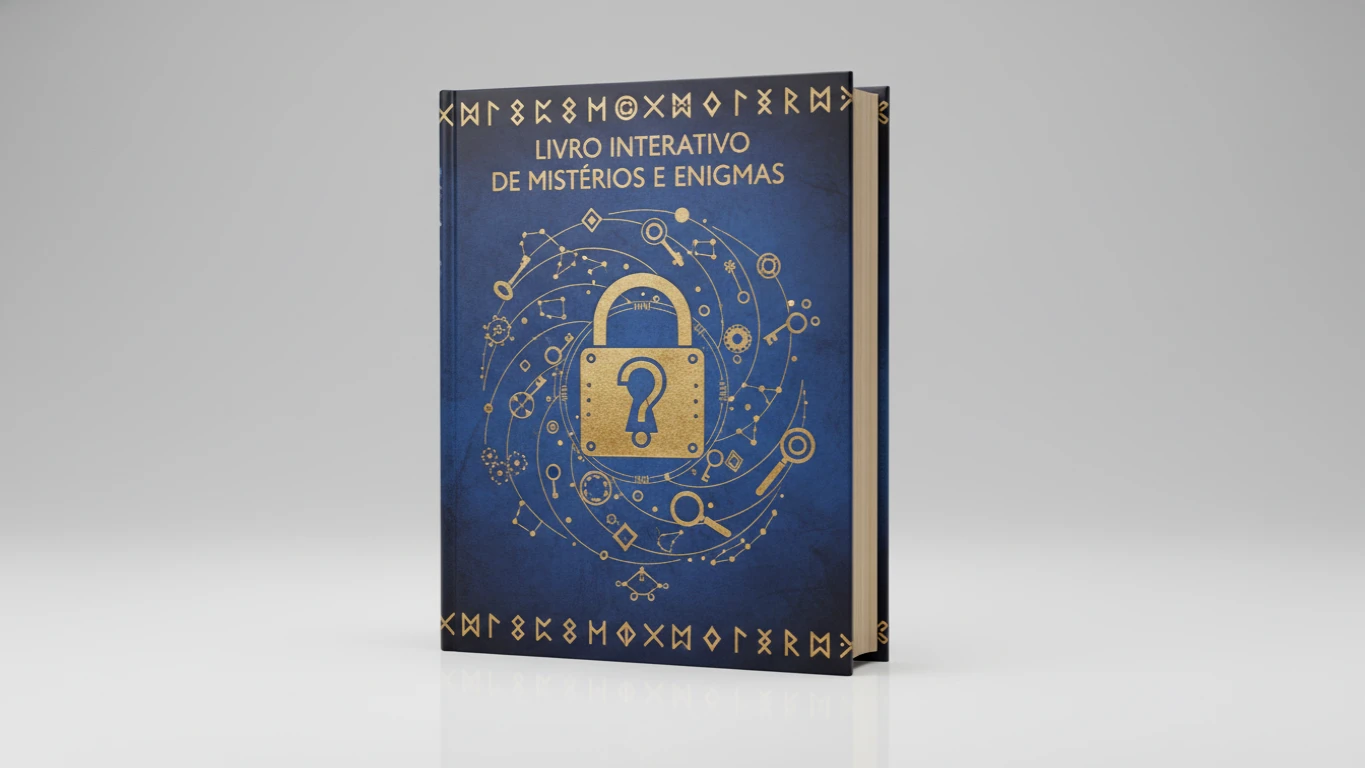 Livro Interativo de Mistérios e Enigmas