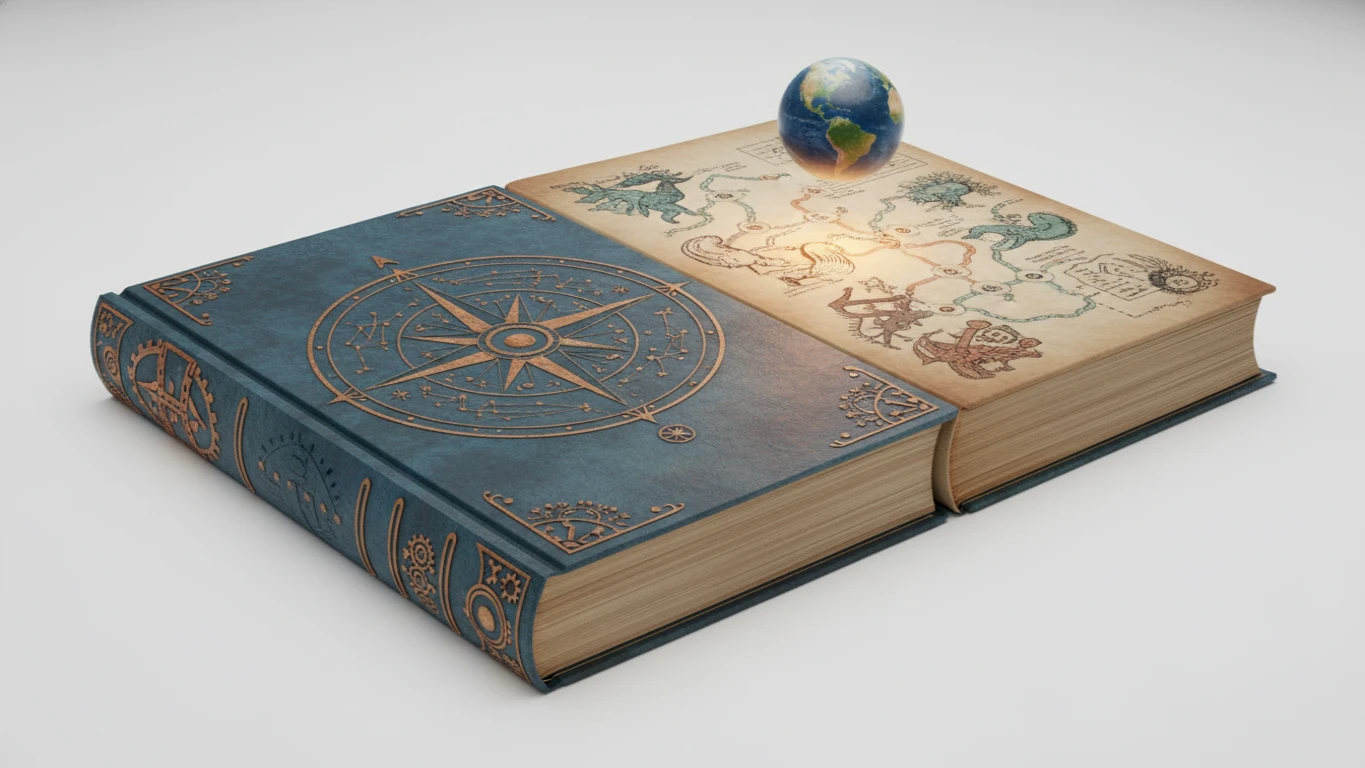 Livro de Aventura Interativo ou de Conhecimentos Gerais