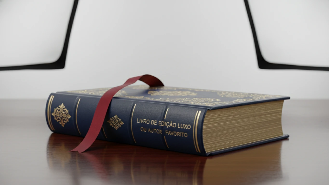 Livro de Edição de Luxo ou Autor Favorito
