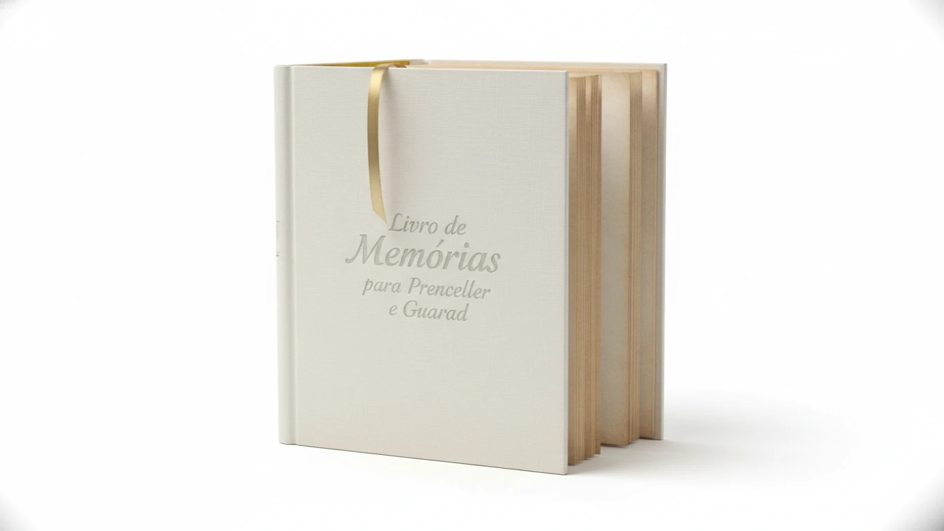 Livro de Memórias para Preencher e Guardar