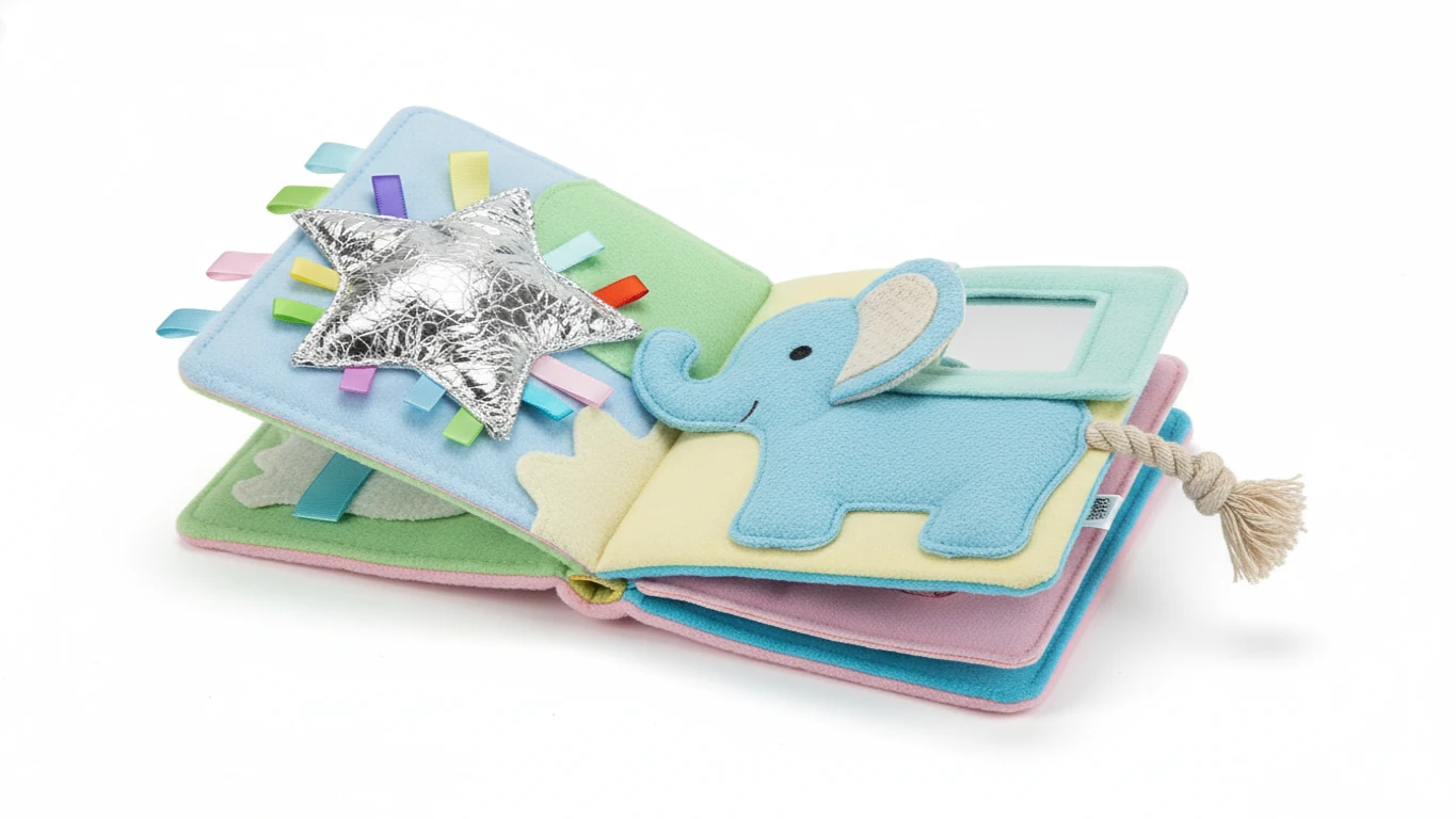 Livro de Pano Sensorial