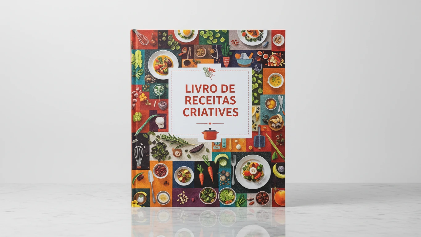 Livro de Receitas Criativas (Gourmet ou Temáticas)