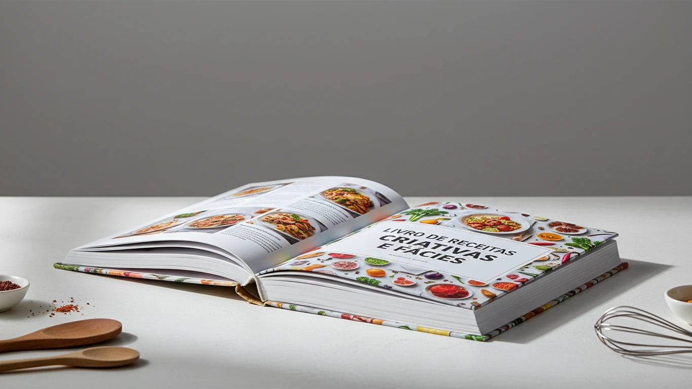 Livro de Receitas Criativas e Fáceis