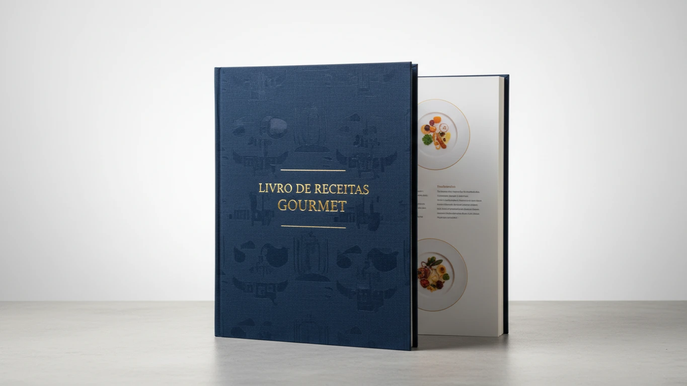 Livro de Receitas Gourmet