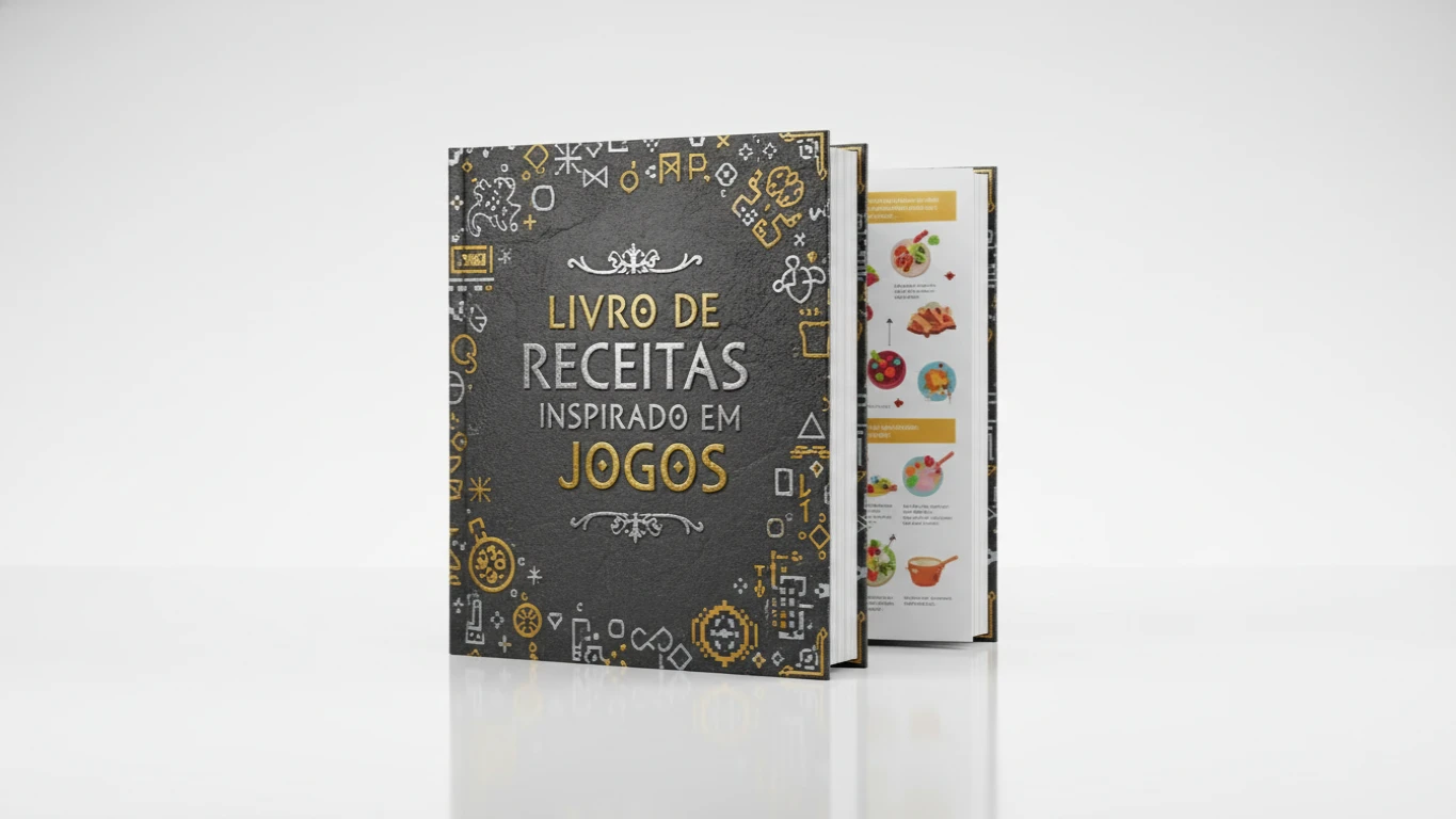 Livro de Receitas Inspirado em Jogos