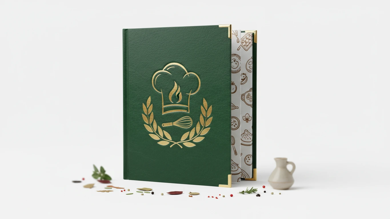 Livro de Receitas Temático ou de Chef Famoso