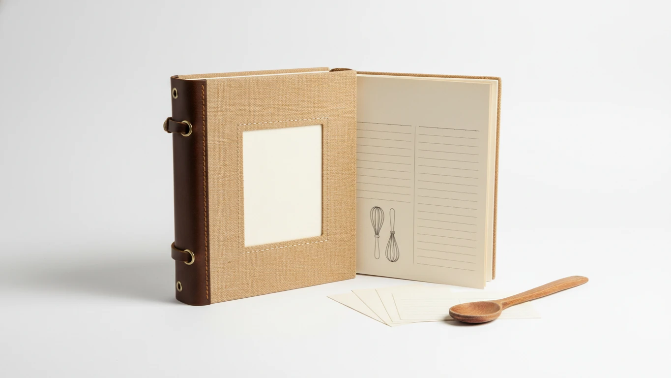 Livro de Receitas da Família Personalizável