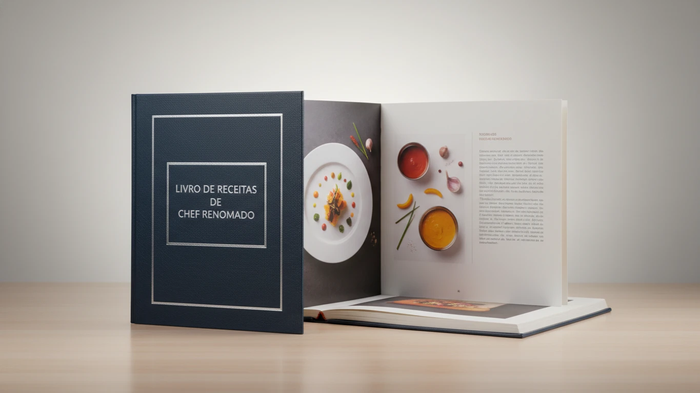 Livro de Receitas de Chef Renomado